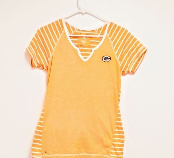 Antigua Green Bay Packers Tee Sz Sm - Picture 3 of 6